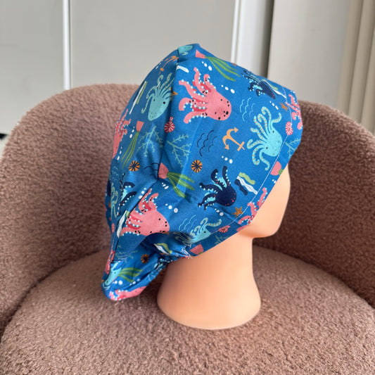 Undersea Adventure Elasticated Scrub Hat