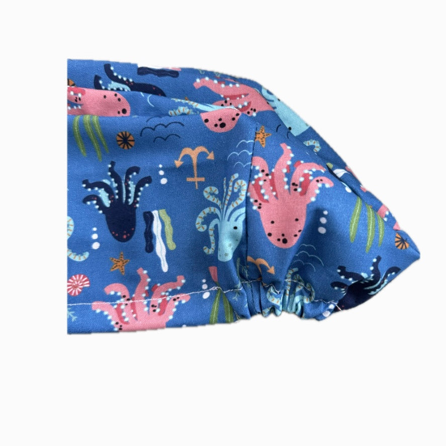 Undersea Adventure Elasticated Scrub Hat