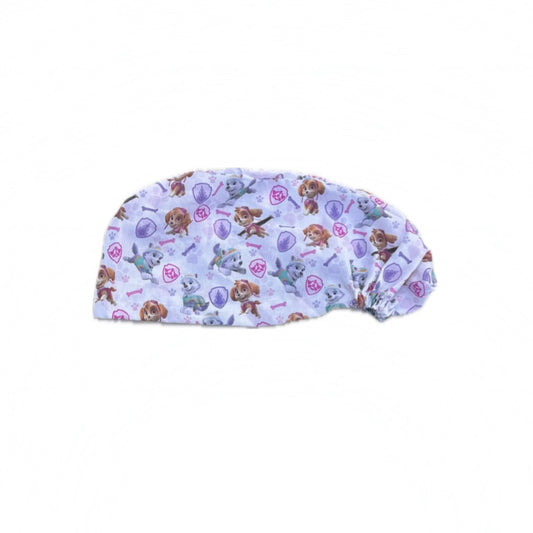 White Paw Patrol Elastic Scrub Hat