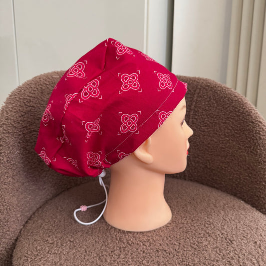Berry Burst Toggle Scrub Hat