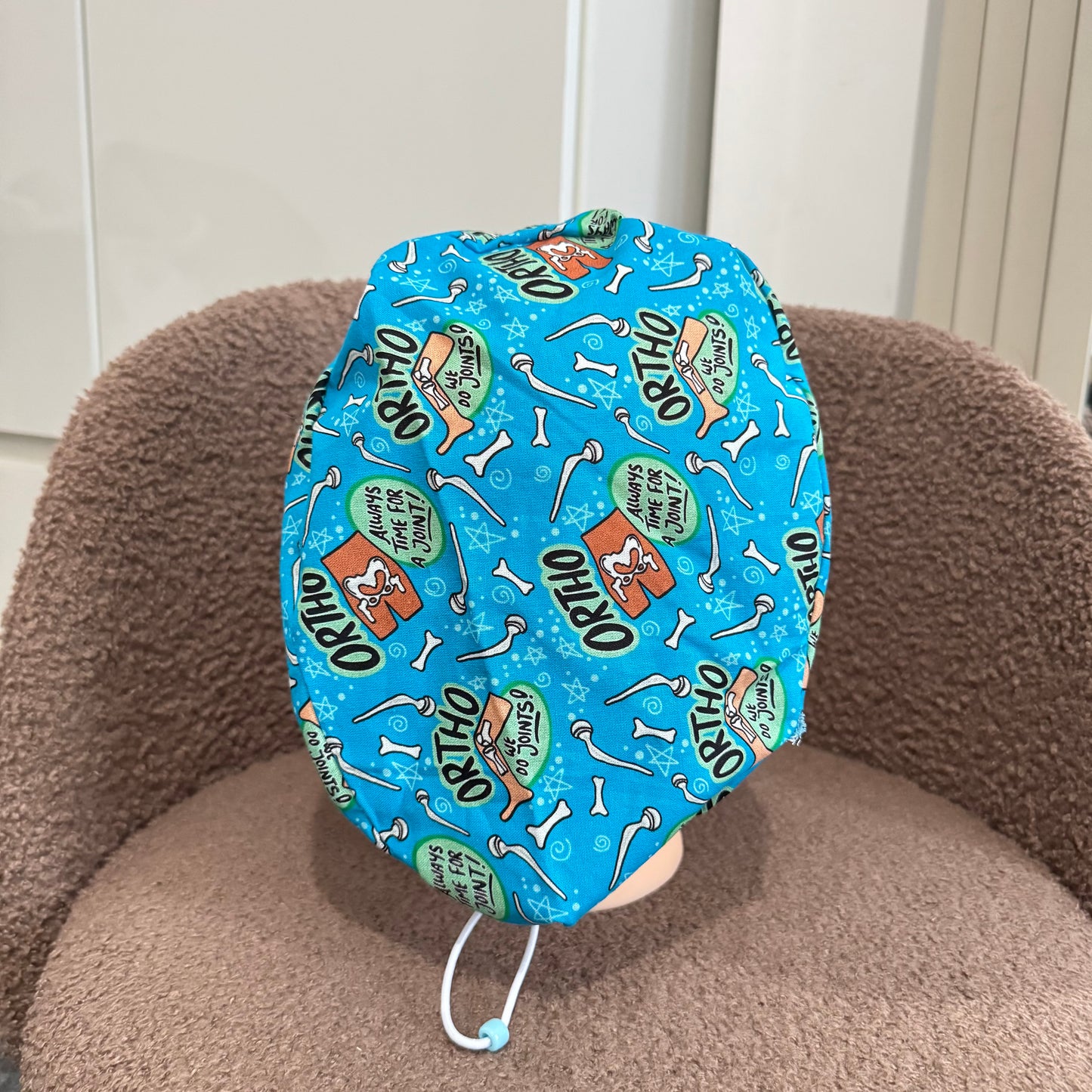 Blue Orthopaedics Toggle Scrub Hat